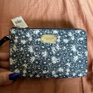 Michael Kors double zip wristlet